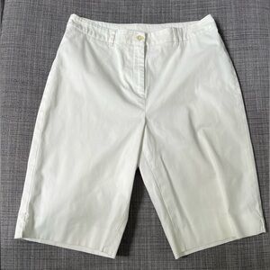 Jones New York White Women's Bermudas